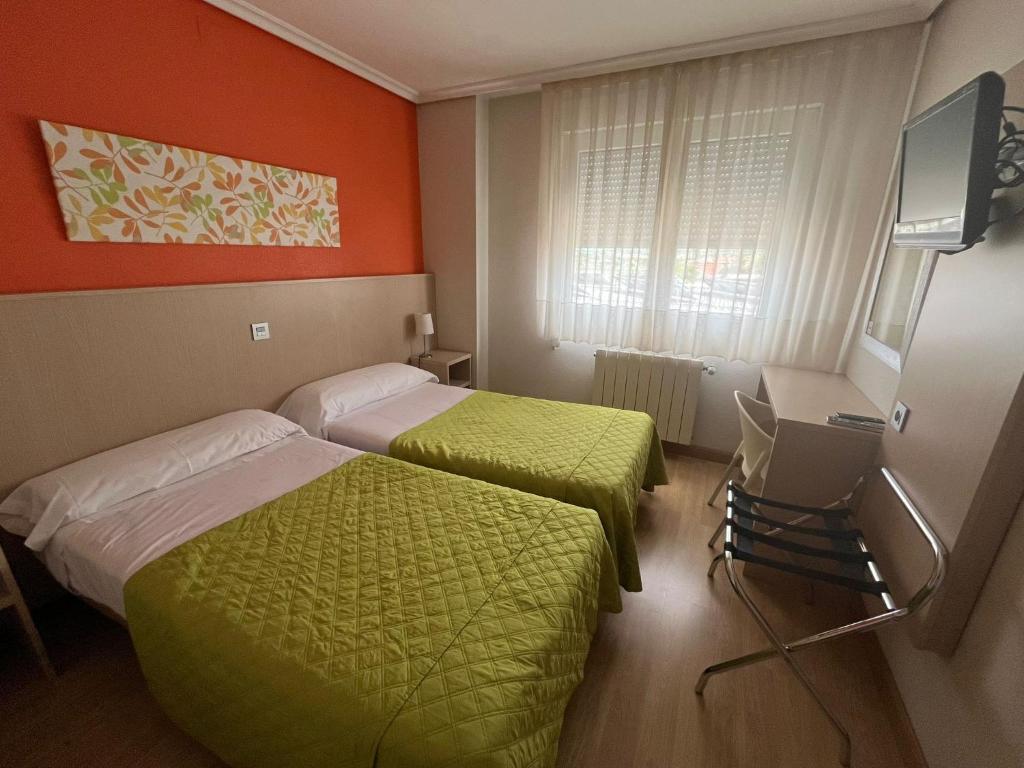 Habitación doble con dos camas